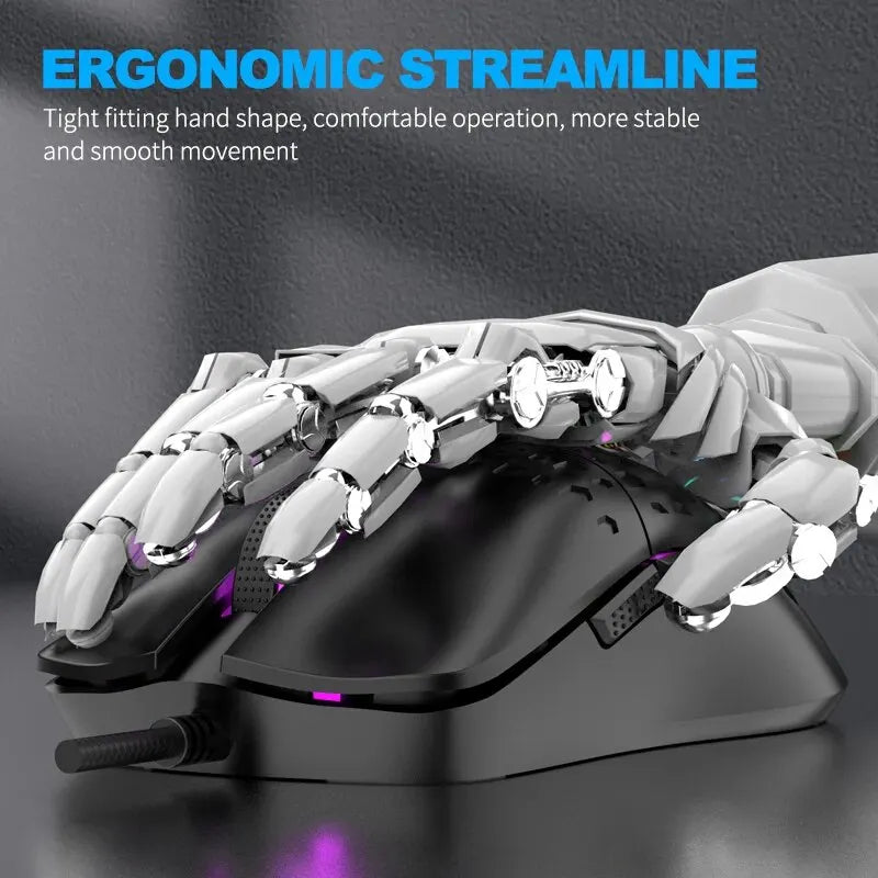Professional RGB Gaming Mouse - Precision Control - Content Creator Streaming Equipment - 1ndigo.co