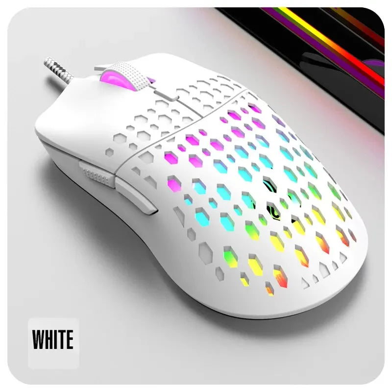 Professional RGB Gaming Mouse - Precision Control - Content Creator Streaming Equipment - 1ndigo.co