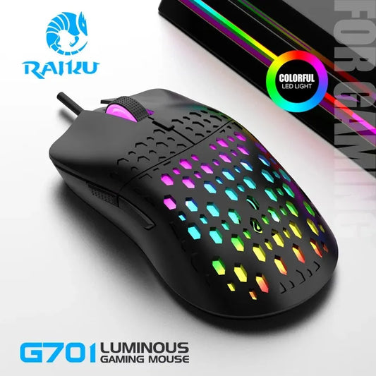 Professional RGB Gaming Mouse - Precision Control - Content Creator Streaming Equipment - 1ndigo.co
