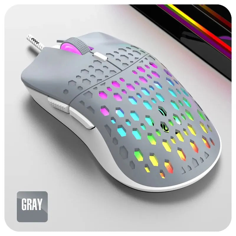 Professional RGB Gaming Mouse - Precision Control - Content Creator Streaming Equipment - 1ndigo.co