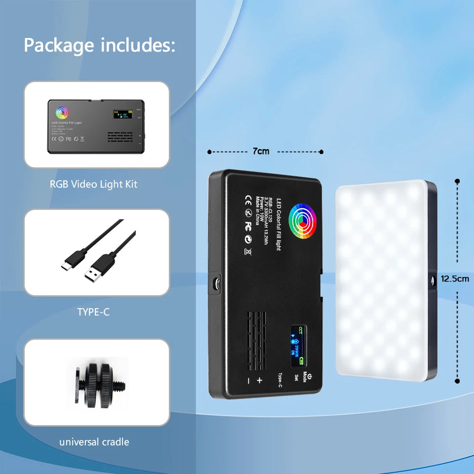 Professional Photography Light Panel - Studio Quality Lighting - Content Creator Video Equipment - 1ndigo.co